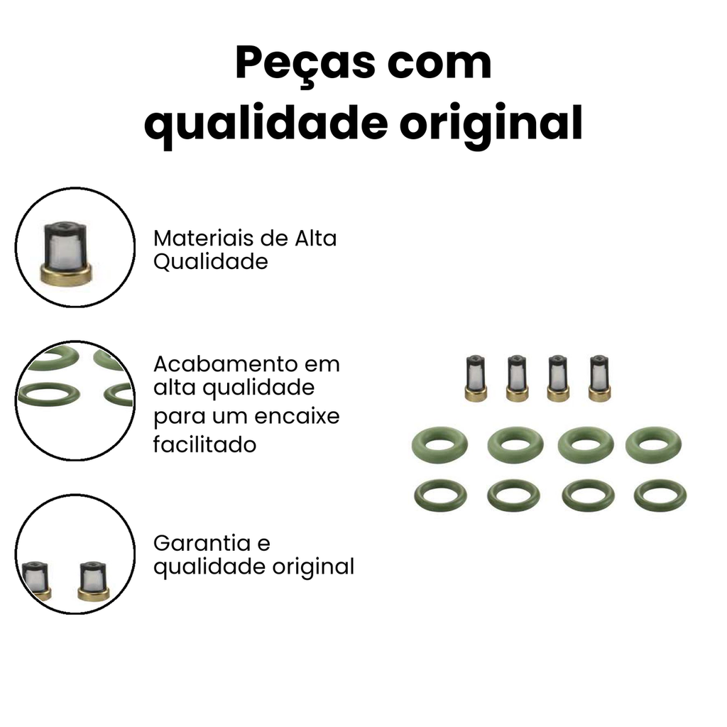 KIT FILTRO PARA BICO INJETOR Montana Prisma - Imagem 3