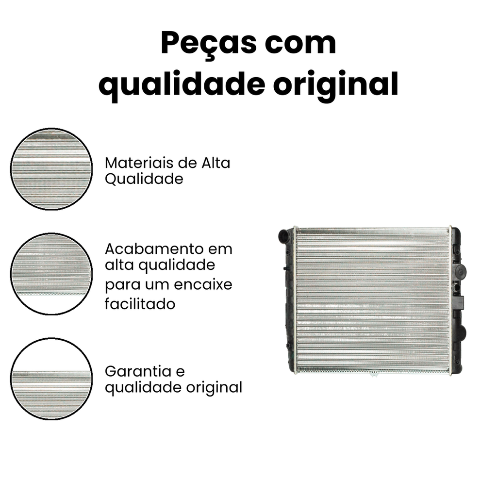 Radiador VISCONDE - Parati Gol - Imagem 3