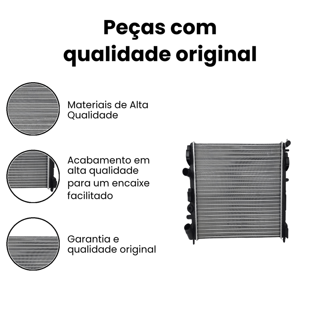 Radiador Visconde Sandero Clio - 12900 - Imagem 3