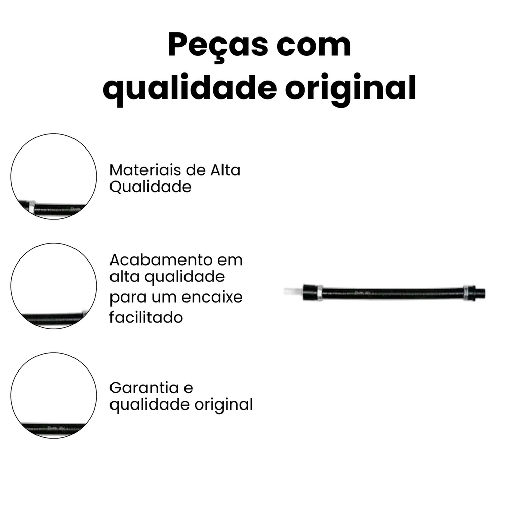 Cabo Embreagem Kombi 1.4 2006-2013 IKS-1301/C - Imagem 3