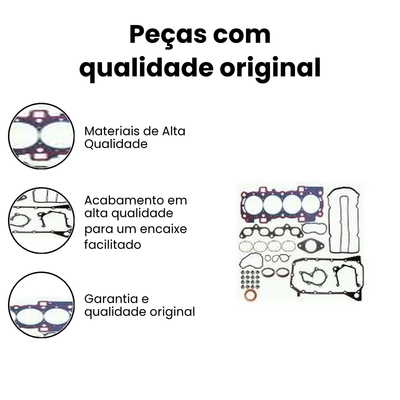 Jogo Juntas Motor c/ Retentor Fiesta Bastos - Imagem 3