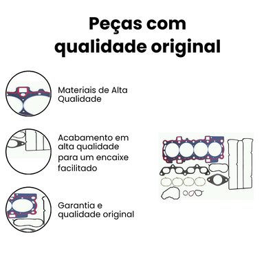 Jogo Junta Motor Sem Retentor KA KA - Imagem 3