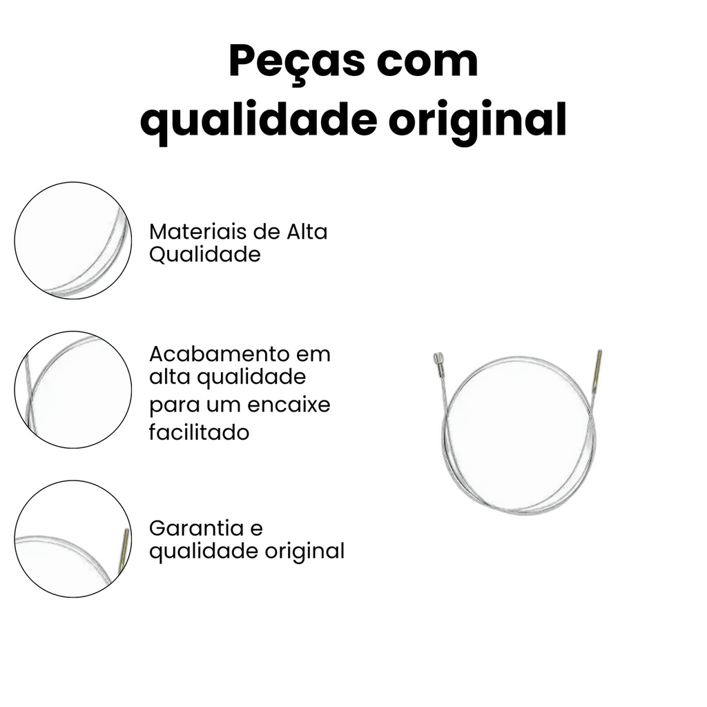 Cabo de Embreagem VW Kombi IKS-1314 - Imagem 3