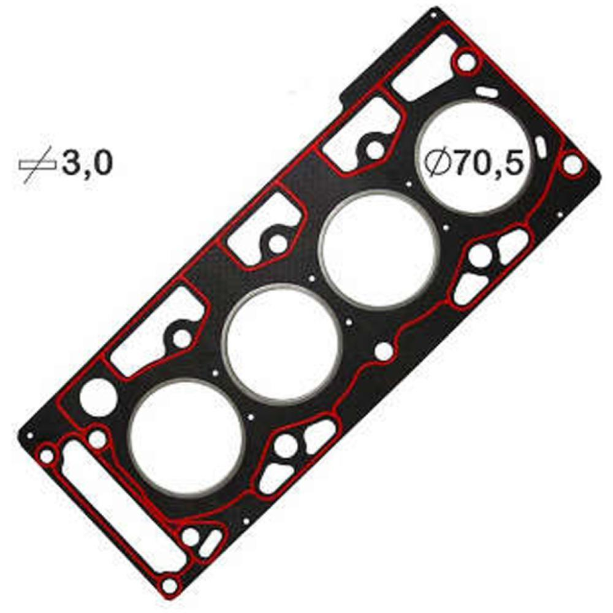 Junta do Cabeçote Bastos Fiesta Fiesta