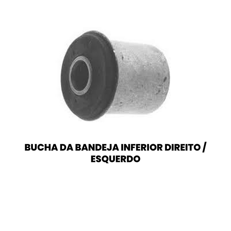 KIT Bucha Bandeja Inferior Dir Esq Ford Belina II 77-84 Corcel I - Imagem 2