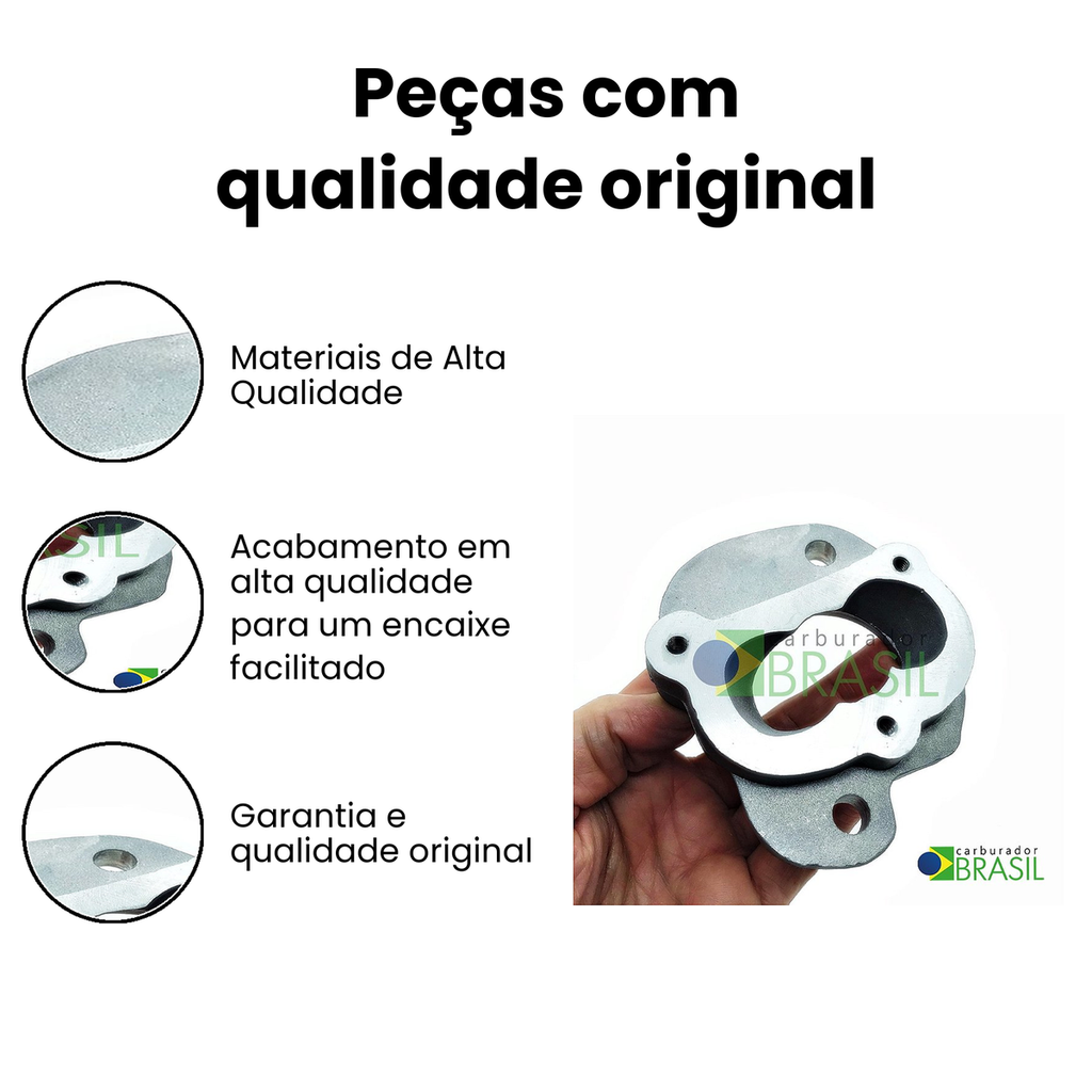 FLANGE CARBURADOR VOYAGE - DOFAB - 1320 - Imagem 3