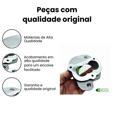 FLANGE CARBURADOR VOYAGE - DOFAB - 1320 - Imagem 3