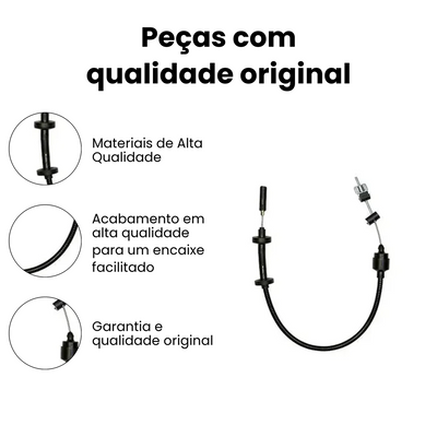 Cabo Embreagem VW Gol Parati 1.0 16V 8V 96-01 - Imagem 3