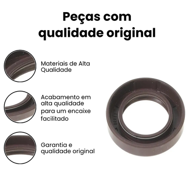 Retentor Virabrequim Dianteiro Monza - CORTECO - Imagem 3