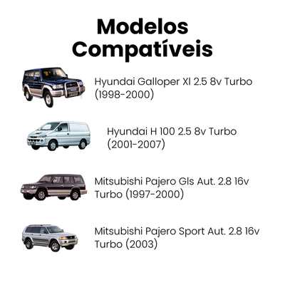 Correia Em V Acessórios Raw Galloper H100 Pajero 1996-2007 - Imagem 4