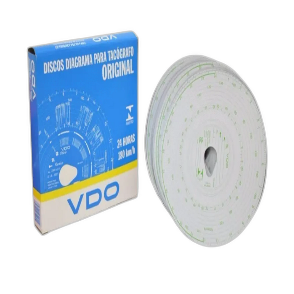 Disco Tacógrafo Semanal 125 Km/h VDO - Caminhões e - Imagem 1