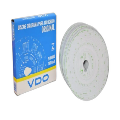 Disco Tacógrafo Semanal 125 Km/h VDO - Caminhões e - Imagem 1