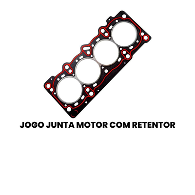 Jogo Junta Motor com Retentor Palio Uno - Imagem 2