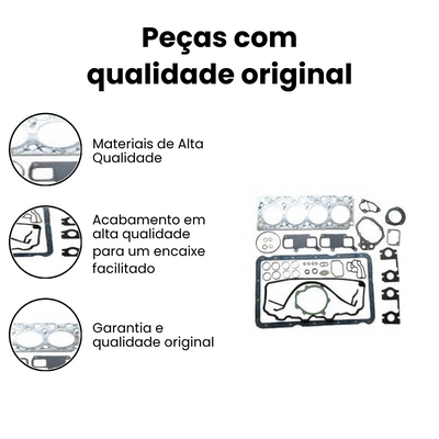 JOGO JUNTA MOTOR SEM RETENTOR Cargo 1317-15190 2000-2008 - Imagem 3