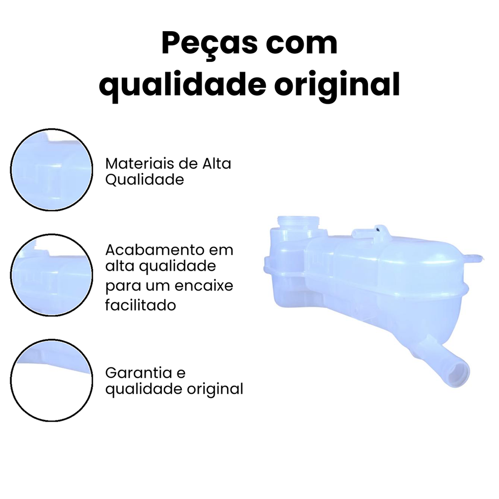 Reservatório de Expansão do Radiador s/ Tampa Spin - Imagem 3