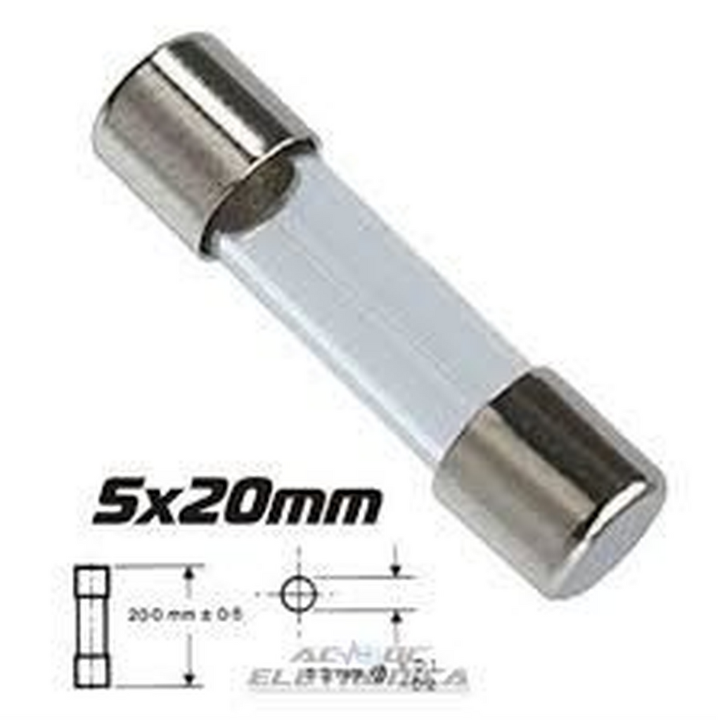 Fusível 20 Ampères 20x5mm 05 Amp - Automóveis e Caminhões - Imagem 1
