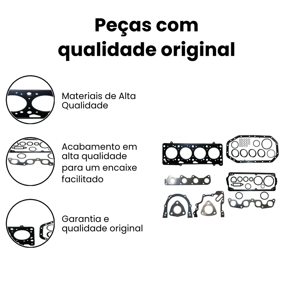 Jogo Junta Motor Cargo 98-08 4x2/6x2/8x2 - Imagem 3
