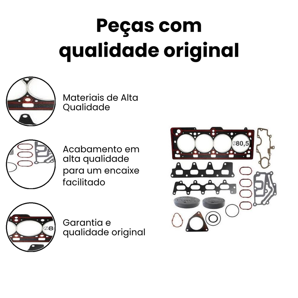 Jogo de Junta do Motor s/ Retentor - Scenic Megane - Imagem 3