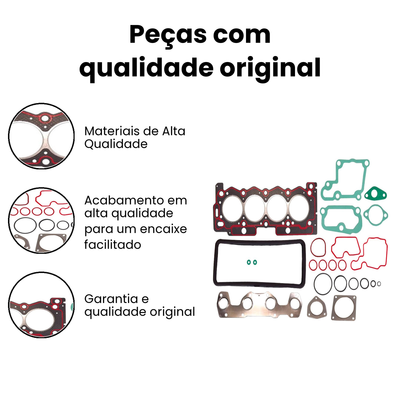 Jogo Junta Motor Sem Retentor Hoggar - Imagem 3