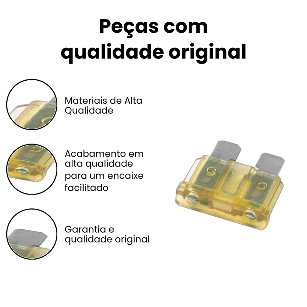 Fusível Lâmina 40 Amperes - Axis YBR - Imagem 3