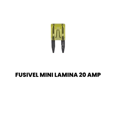 Fusível Mini Lâmina 20A AMS Ducato - Imagem 2