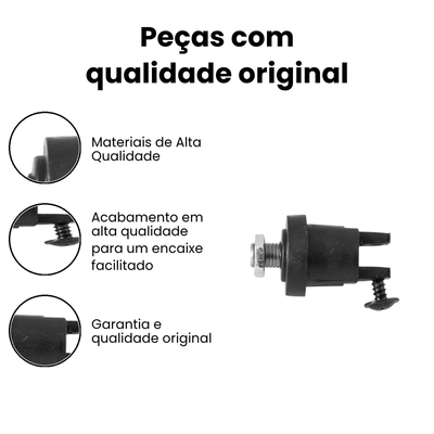 Coxim Pisca CG/Titan 125/150 c/ Porca e Paraf - GVS - Imagem 3