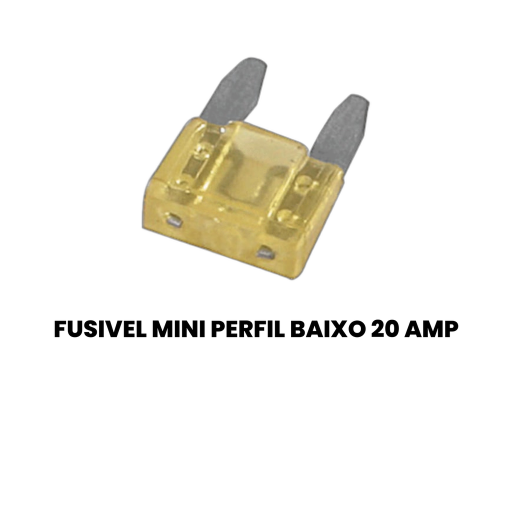 Fusível Mini Perfil Baixo 20 Ampères - CB CBR - Imagem 2
