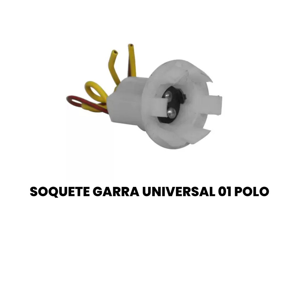Soquete Garra Universal Um Polo - Ônibus e Motos - Imagem 2