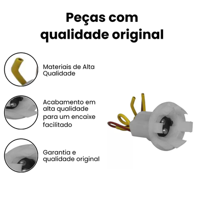 Soquete Garra Universal Um Polo - Ônibus e Motos - Imagem 3