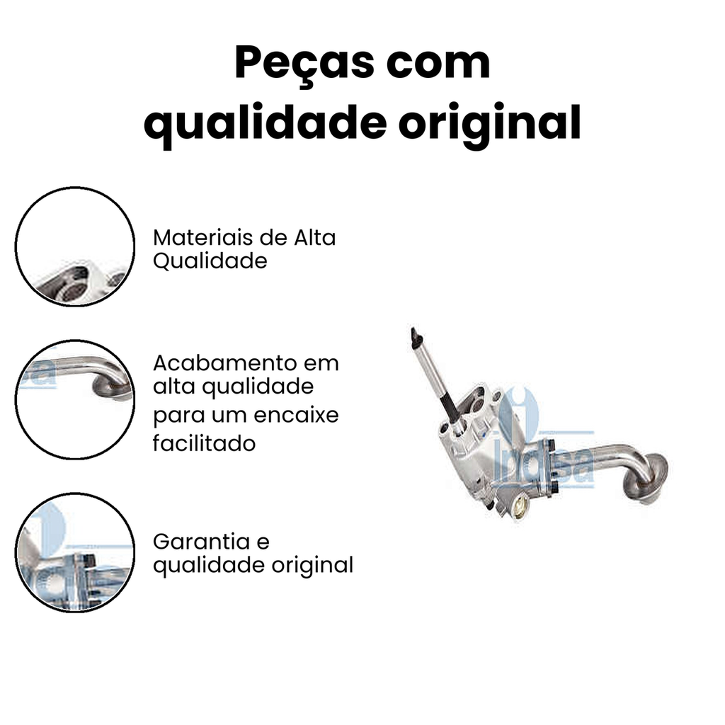 Bomba de Óleo INDISA Saveiro - Imagem 3