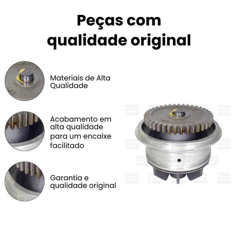Bomba Água Volkswagen 5.140 3.0 12V MWM Sprint 4.08 2005-201 - Imagem 3