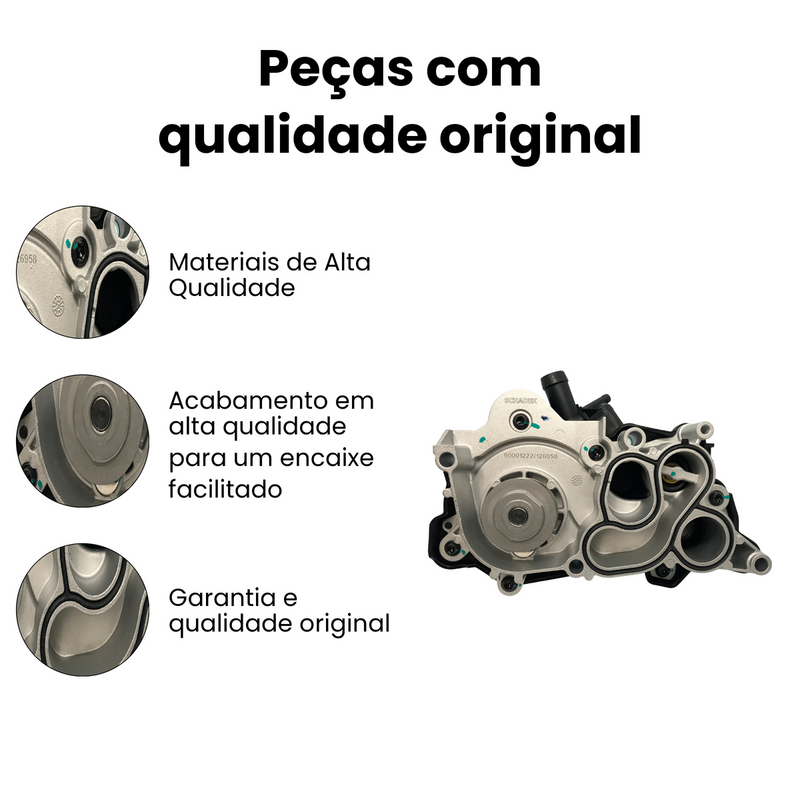 Bomba Combustível Mercedes Benz 1215C 1318 1718M 1728 2423K - Imagem 3