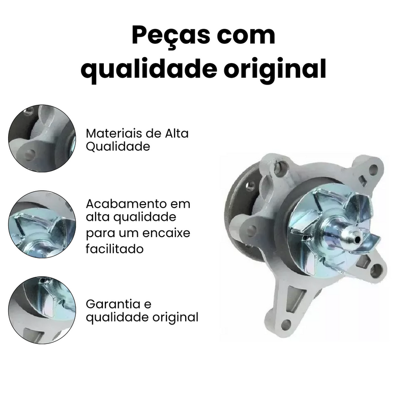 Bomba Água Hyundai Creta 06-13 Elantra 09-13 HB20 09 HB20S 1 - Imagem 3