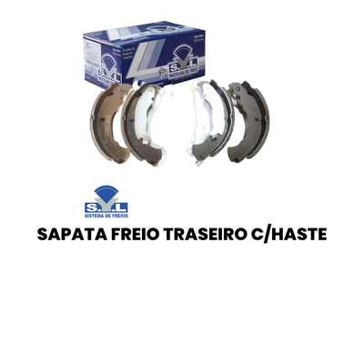Sapata de Freio Traseiro c/ Haste Uno Mobi SYL - Imagem 2