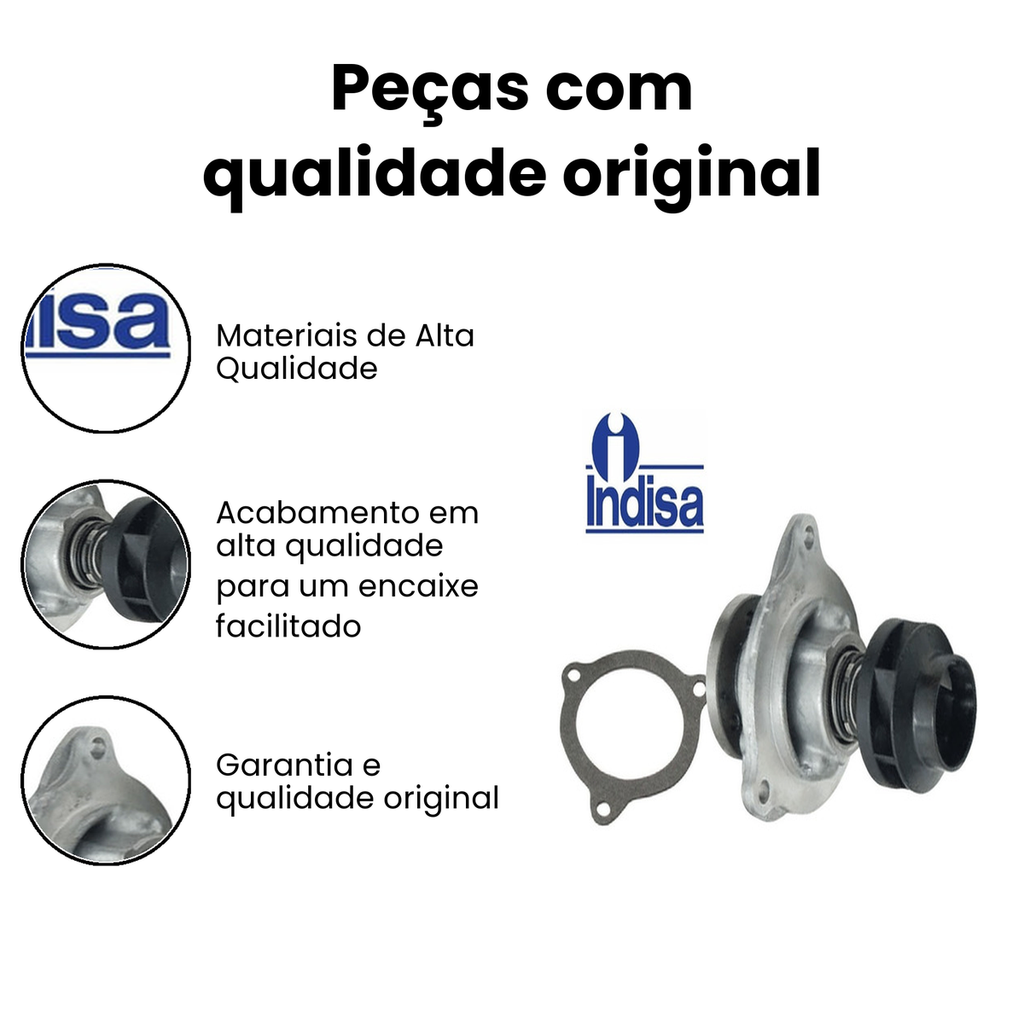Bomba de Água INDISA Ecosport Focus - Imagem 3
