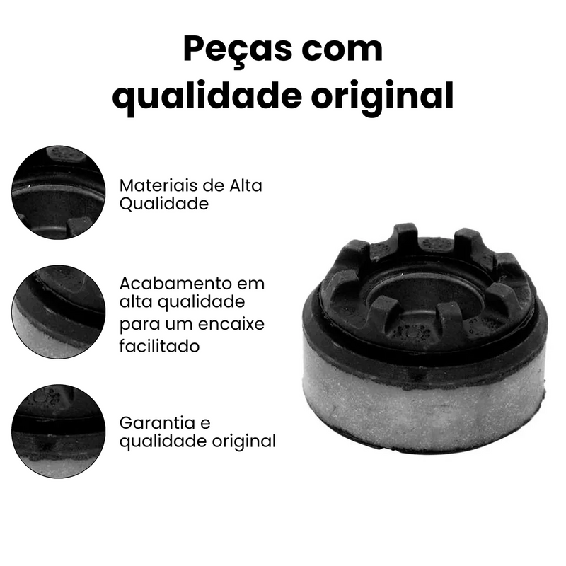 Coxim Amort Diant Fiat Fiorino 83-99 Elba 84-20 Mille 85-94 - Imagem 3
