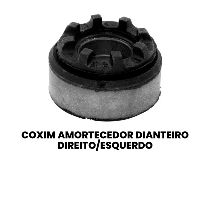 Coxim Amort Diant Fiat Fiorino 83-99 Elba 84-20 Mille 85-94 - Imagem 2