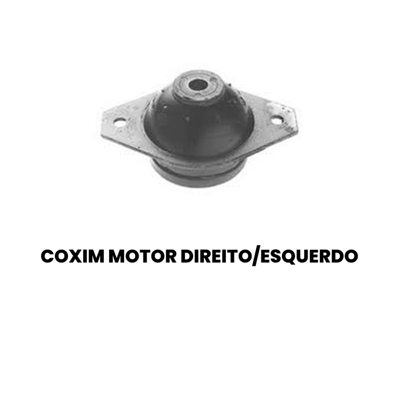 Coxim Motor Dir Esq Fiat Elba 1986 - 1990 - Imagem 2