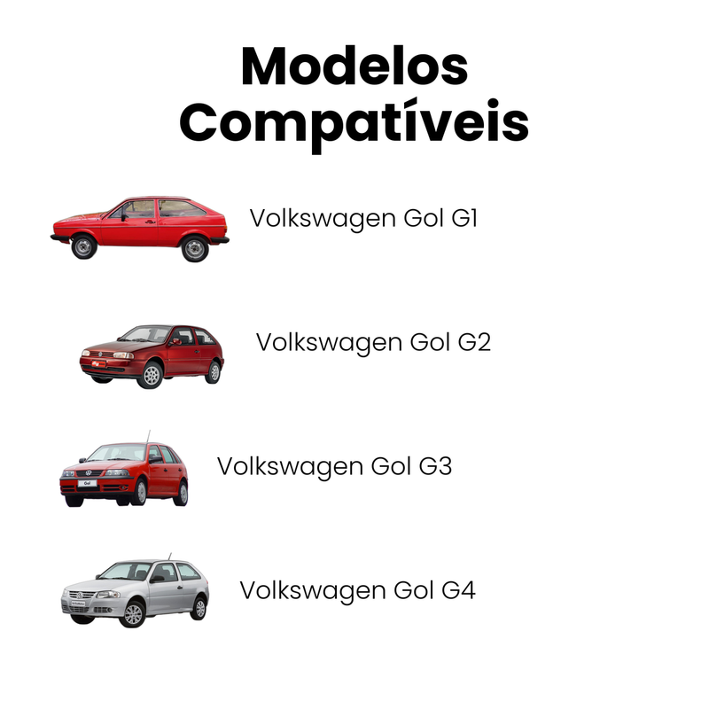 Coxim Câmbio Central Volkswagen Gol G1 G2 G3 G4 Parati G1 G2 - Imagem 4