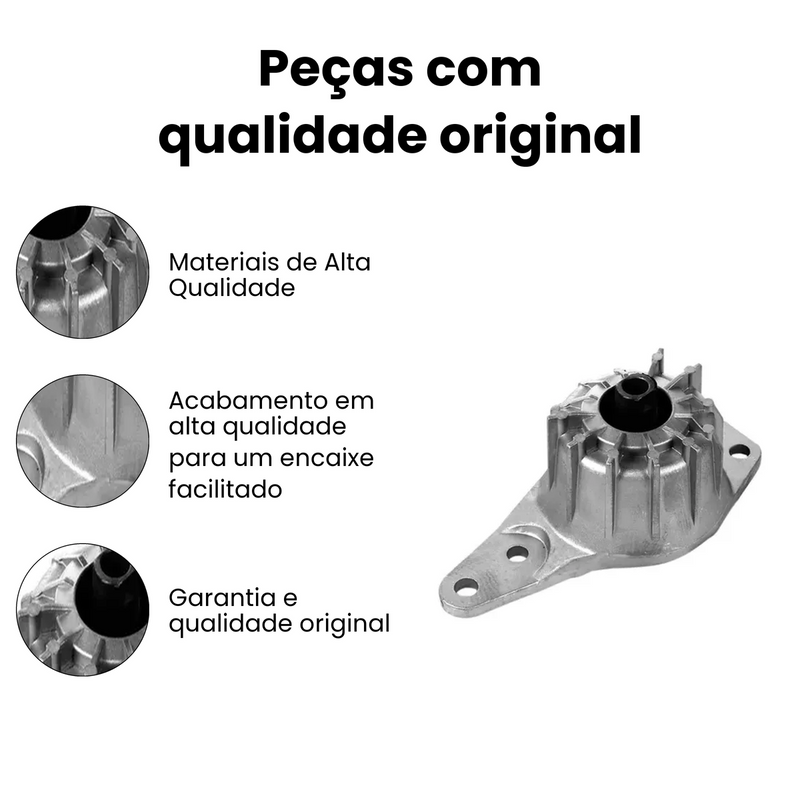 Coxim Motor Dir Esq Fiat Palio Siena Strada 2001-2020 - Imagem 3
