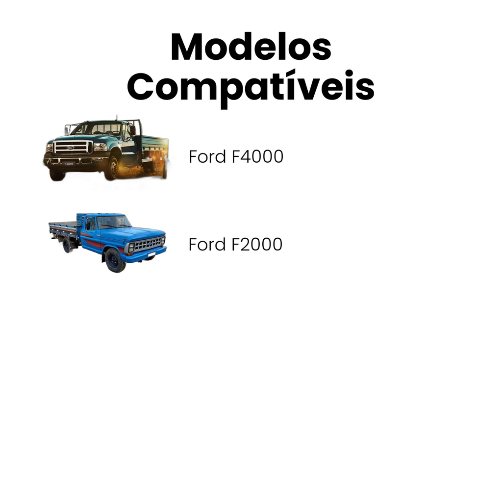 Cabo Acelerador Dianteiro Ford F-4000 F-2000 - Imagem 4