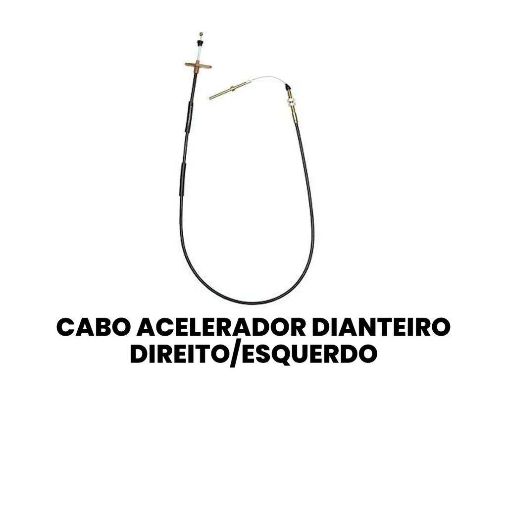 Cabo Acelerador Dianteiro Ford F-4000 F-1000 - Imagem 2