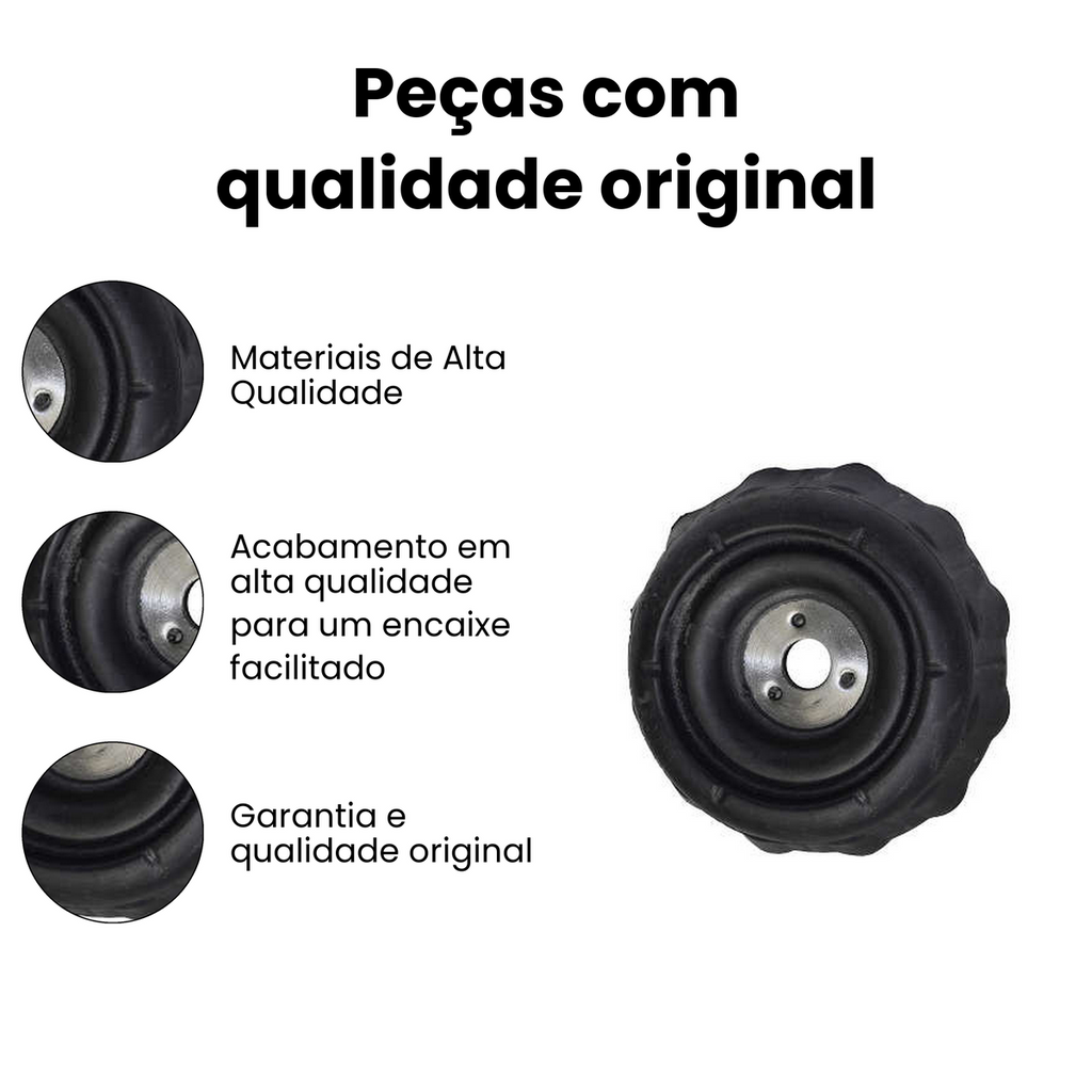 Coxim Amort Diant Hyundai HB20 HB20S 2013-2019 Kia Soul 2009 - Imagem 3