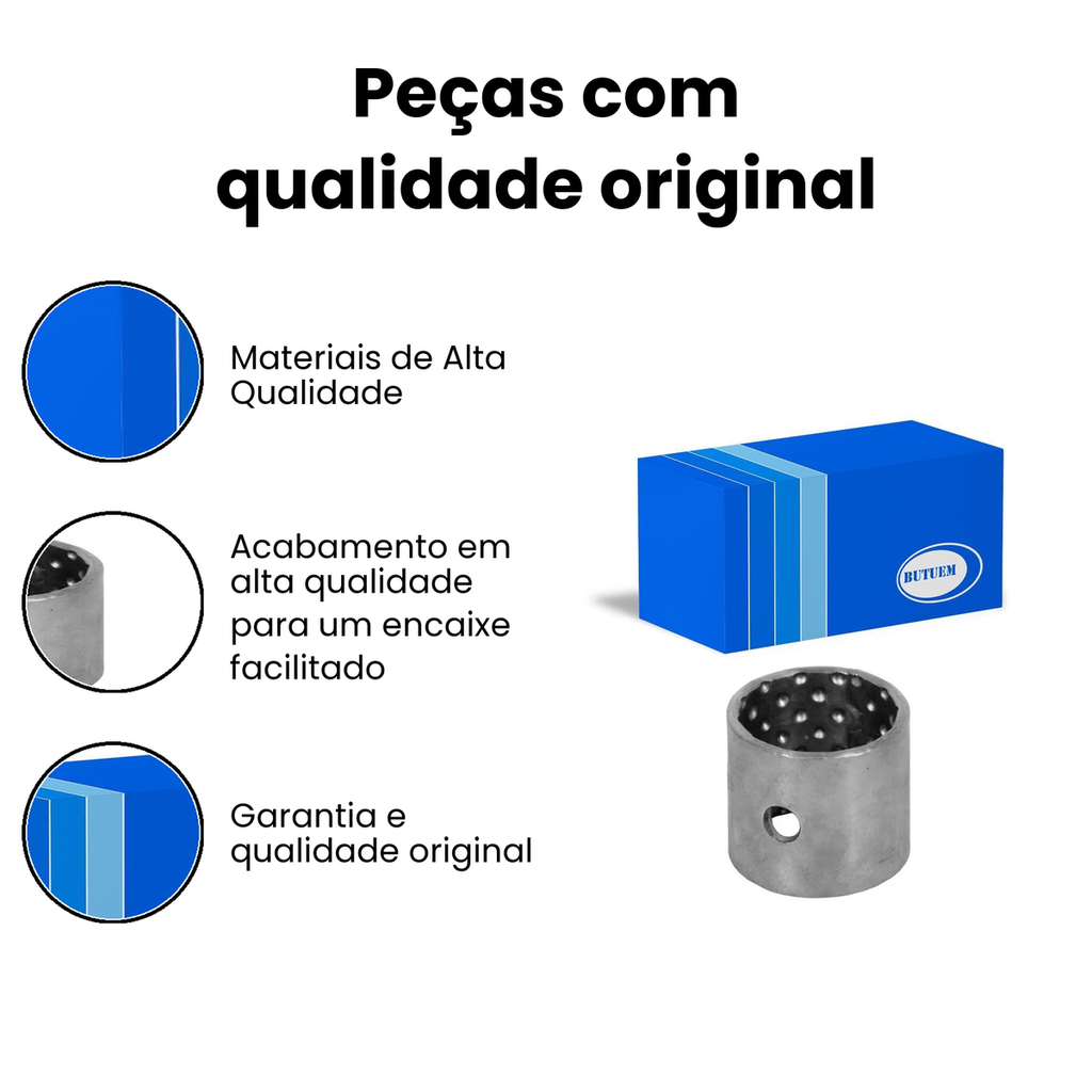 Bucha Manga Eixo Dianteiro 49,00/45,55 F-16000 Cargo - Imagem 3