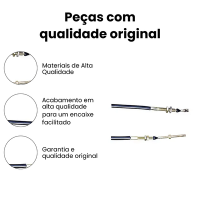 Cabo Acelerador Dianteiro Ford Cargo IKS-2149 - Imagem 3