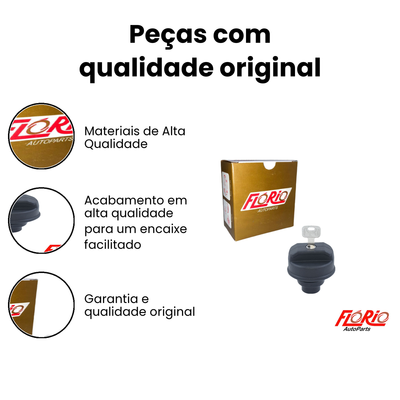 Tampa Tanque Combustível com Chave Kadett Corsa - Imagem 3