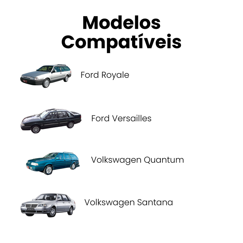 Coxim Amort Diant Ford Royale 1989-1999 Ford Versailles 1981 - Imagem 4