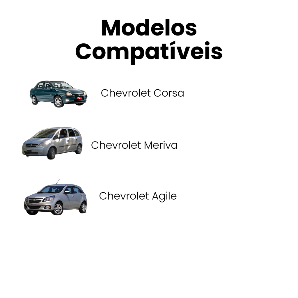 Coxim Amort Diant Chevrolet Corsa 2002-2012 Meriva Agile - Imagem 4