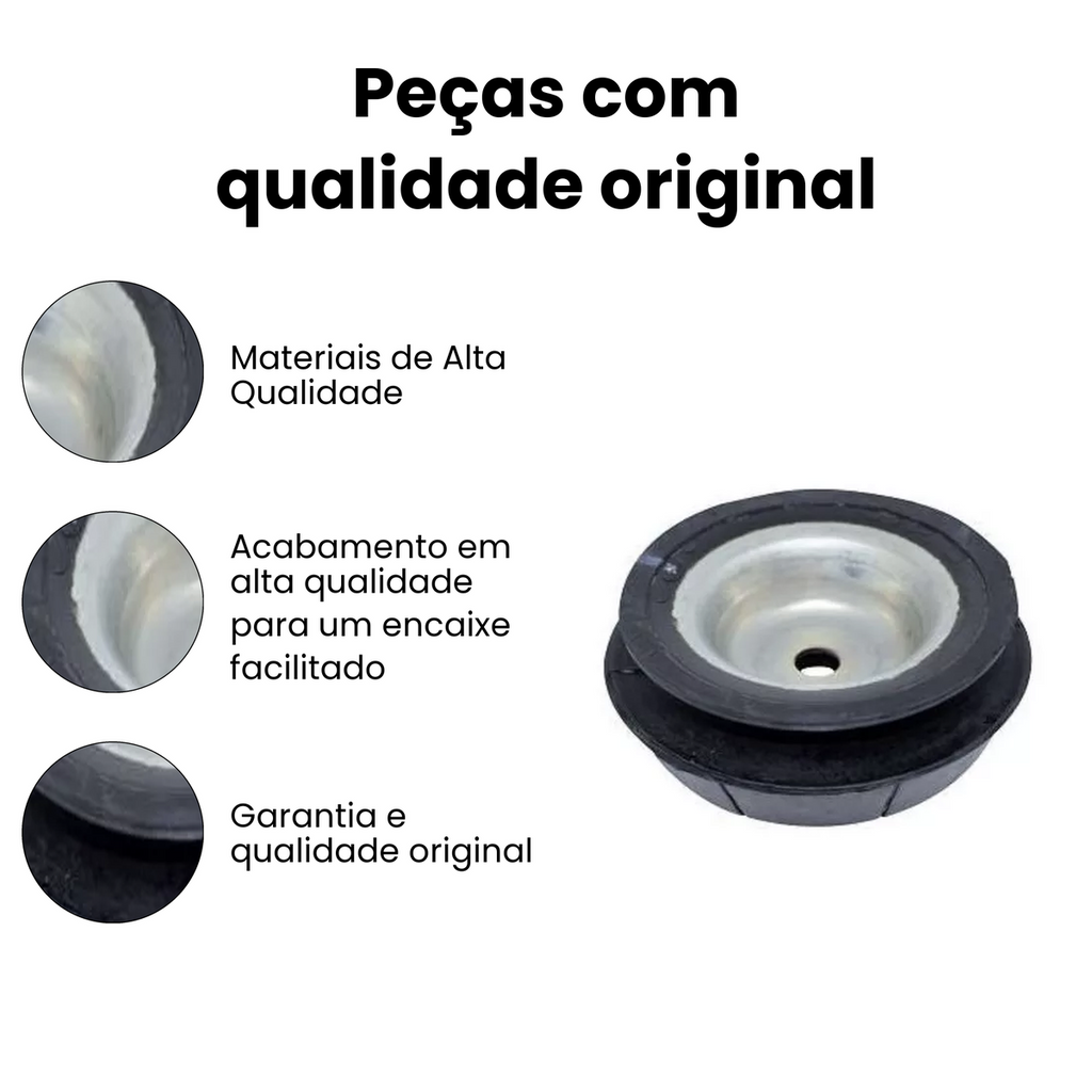 Coxim Amort Diant Chevrolet Corsa 2002-2012 Meriva Agile - Imagem 3