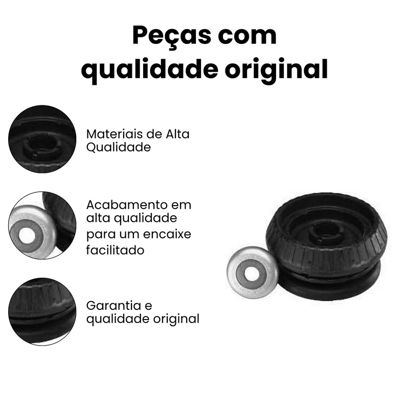 Coxim Amort Diant Ford Ka 1995-2014 Fiesta 1997-2012 - Imagem 3